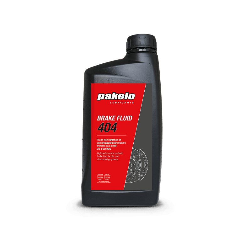 Pakelo Brake fluid 404 – високопроизводителна спирачна течност 1L